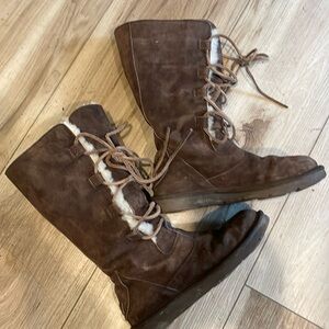 Ugg lace up boots